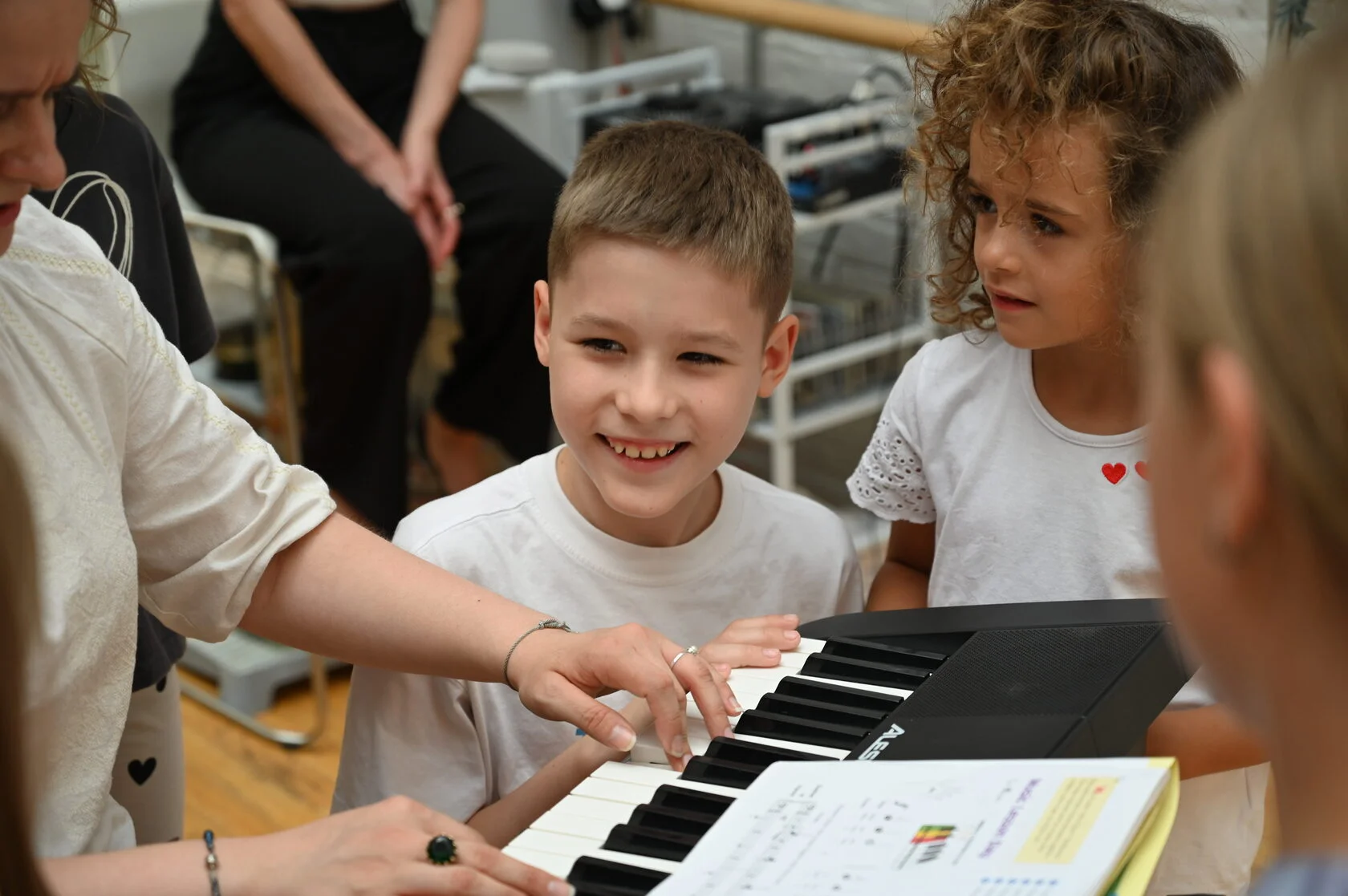 Music and movement class